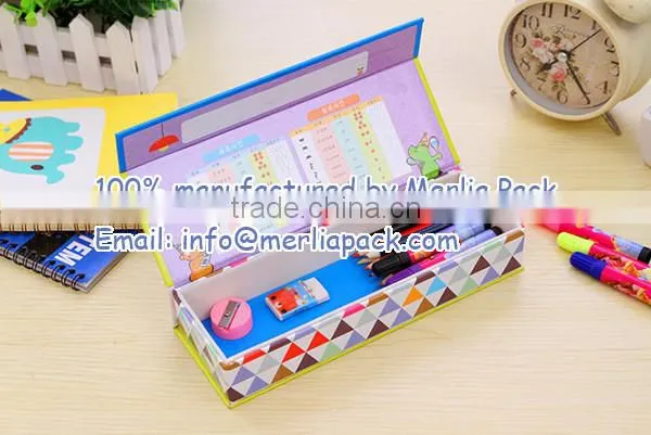 Office Organizer Storage Paper Box Fountain Pens Ballpoint Pencils Box Set 8.3 x 3.3 x 2.2 ''inch