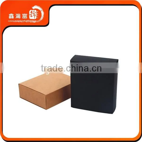 xhfj custom brown black luxury drawer paper box for gift