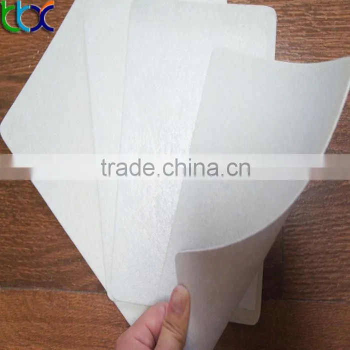 High heel shoes material Nonwoven toe puff chemical sheet shoe repair materials
