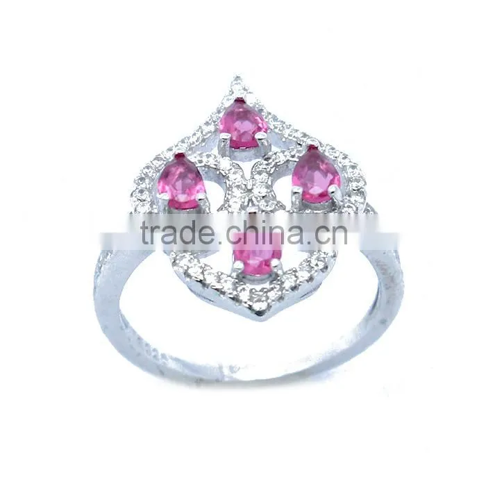 CZ set silver set 2014 new design set