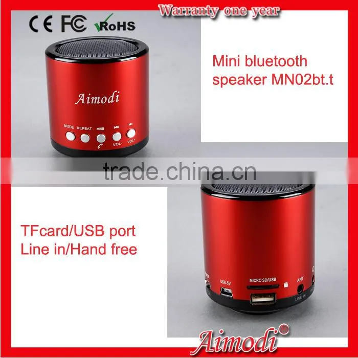 protable mini bluetooth speaker, wireless bluetooth speaker FM