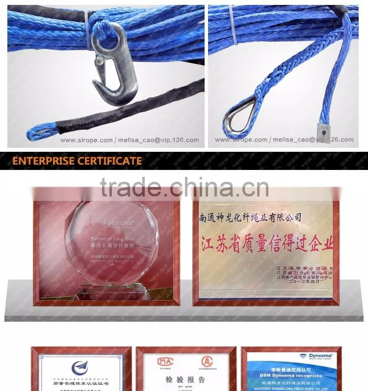 China wholesale Customized For pulling or lifting Popular winch bar rope