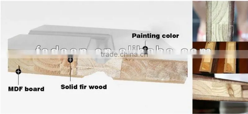 Solid wood door with wood veneer