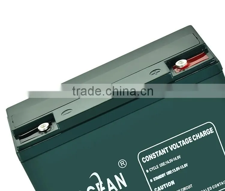 Fast delivery special design deft design 12V 20ah front terminal battery