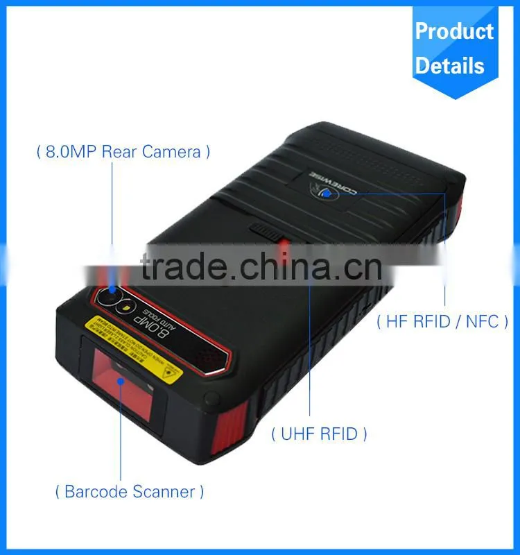 Hot sales mobile pda Android manual insert emv card reader writer with memory