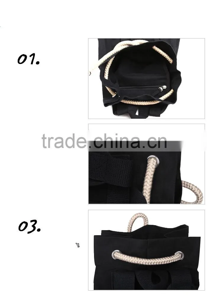 Custom Canvas Shoulder Backpack Stringbag