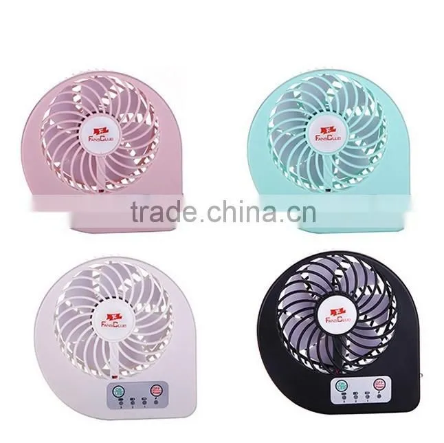 Unique mini usb rechargeable fan shenzhen manufacturer