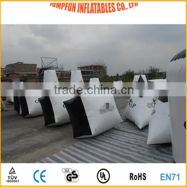 Paintball bunker field commercial use inflatable bunkers,outdoor paintball bunkers