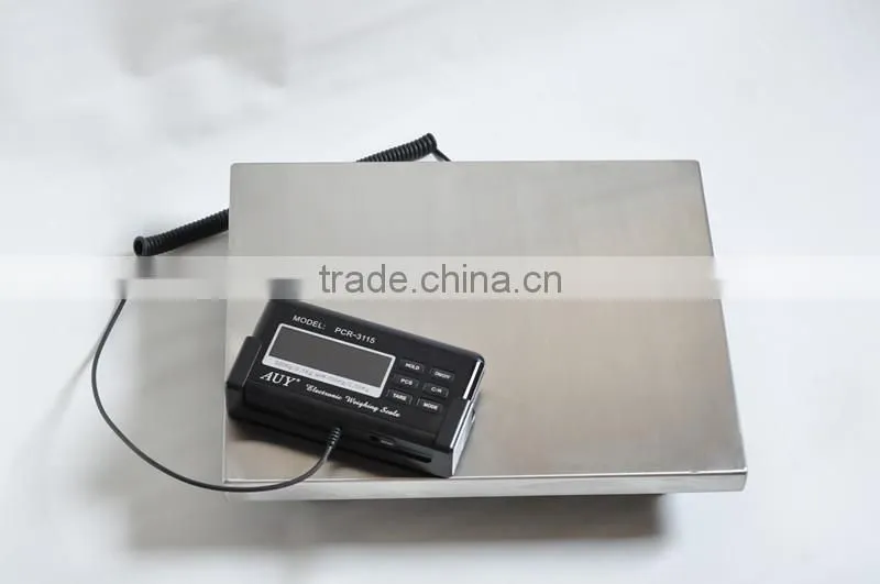 LCD display postal scale