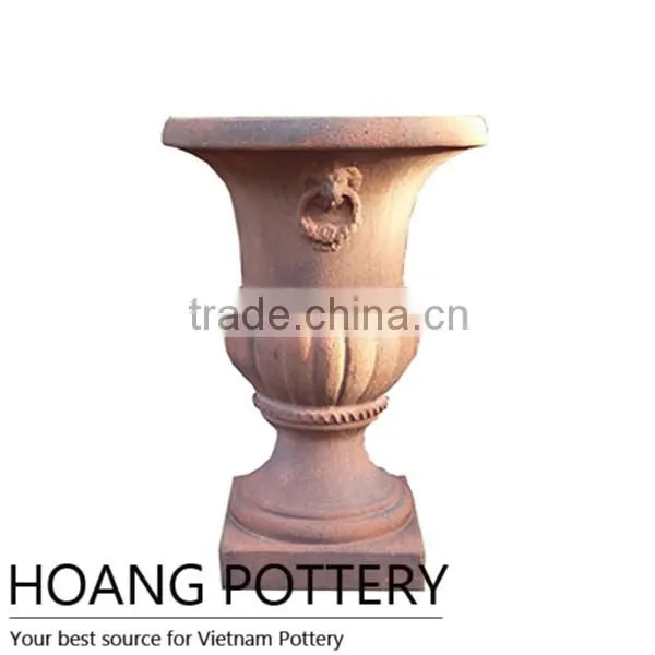 Head Oldstone Statue Decor _ Pottery Statue