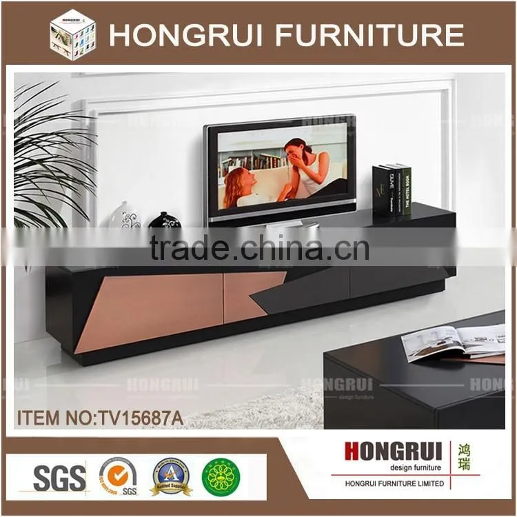2016 modern home furniture Living room TV stand white high gloss mdf tv stand