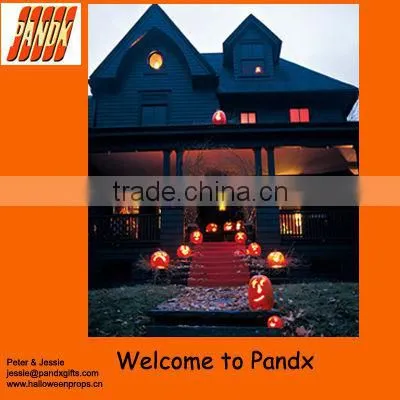 Halloween "Be Very Afraid" Lighted Tombstone Display - Lights/Sound