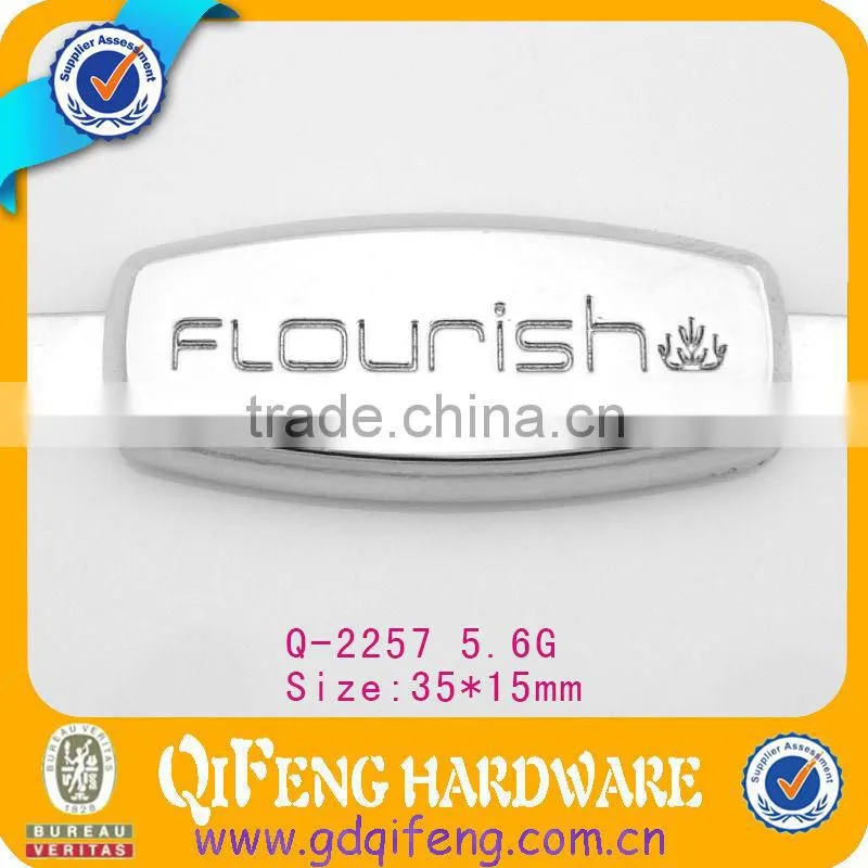 new fashion purse accessories nickel metal purse tags with low price q-2257