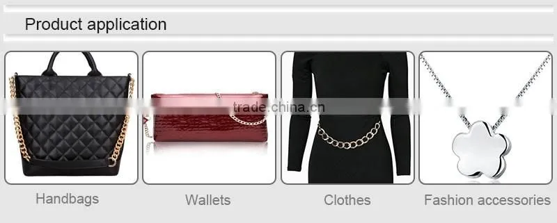 Fashion gold metal chain for bag handle