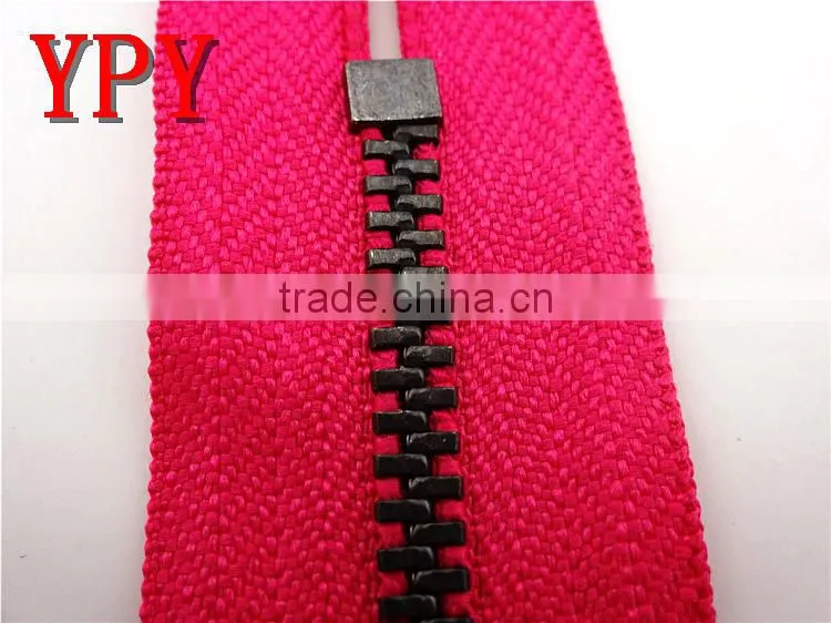 Y Teeth metal zipper factory price