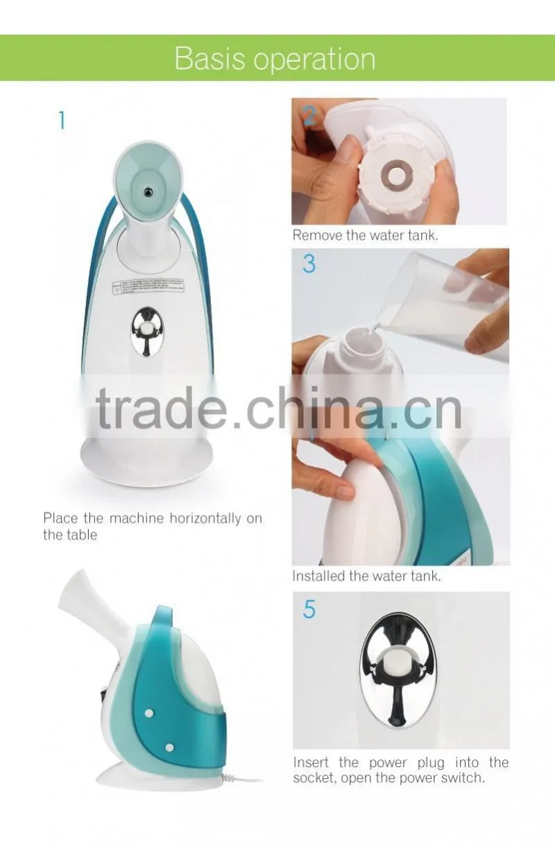Fashion Beauty Equipment. Portable facial steamer. Facial Sauna D67-FS005