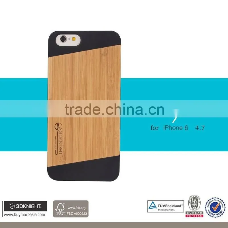 Best price real wood phone case, for wood iphone 6s cover, bamboo mobile phone case for iphone 6