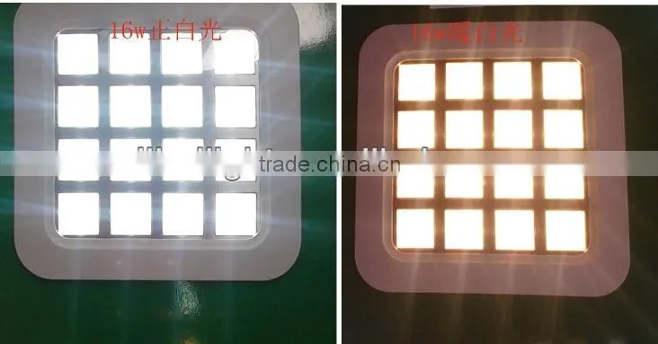 4w 9w 16w 25w square led panel light