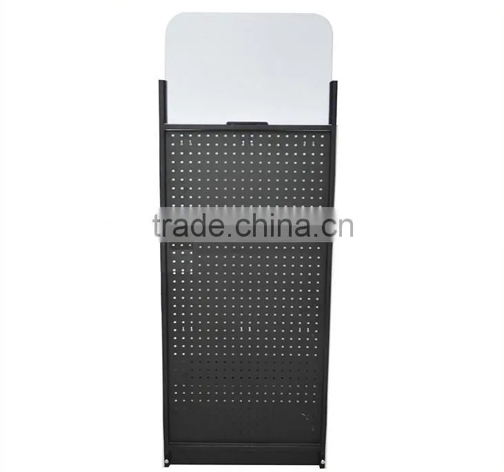 Factory custom Floor Display Stand With Metal Hook for retail