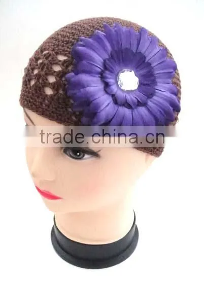 Multi colors kufi hat,crochet baby beanie hats