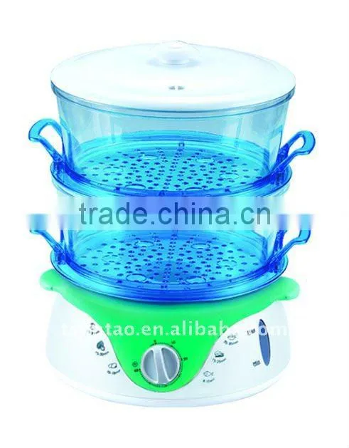 Electrical 2 layers food steamer