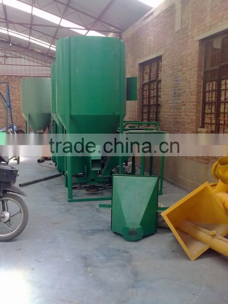 animal feed crusher and mixer/poultry feed process machine 0086-15238020698