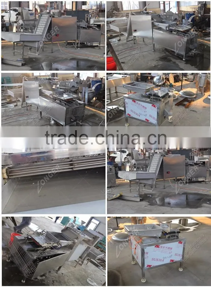 CE Approved Chicken Egg Breaking Machine/Quail Egg Peeling Machine