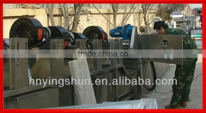 2013 semi automatic cassava crisps processing line
