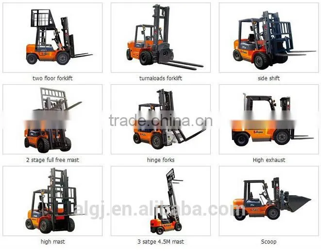 CPCD50 5ton VMAX diesel forklift truck from the biggest China forklift production base HEFEI