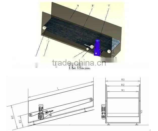 airport feeding conveyor