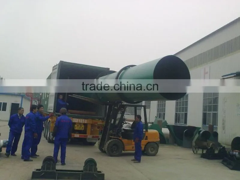 High efficient reliable gypsum rotary drum dryer