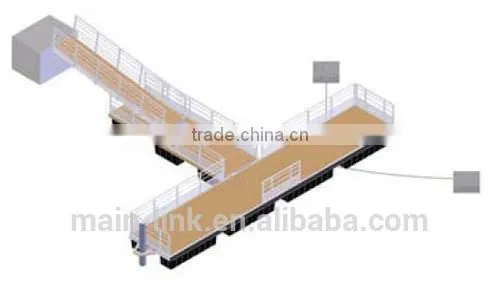 Marine System Aluminium Gangway Ladder