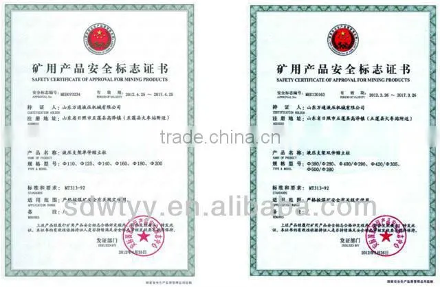 oil drilling hydraulic cylinder from China