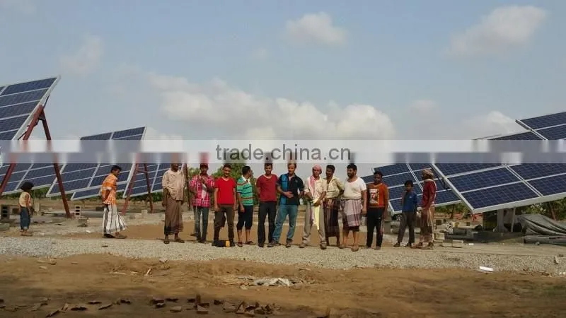 30HP(22kw) Solar Water Pump, PV & Grid Utility Hybrid Solar Water Pumping System