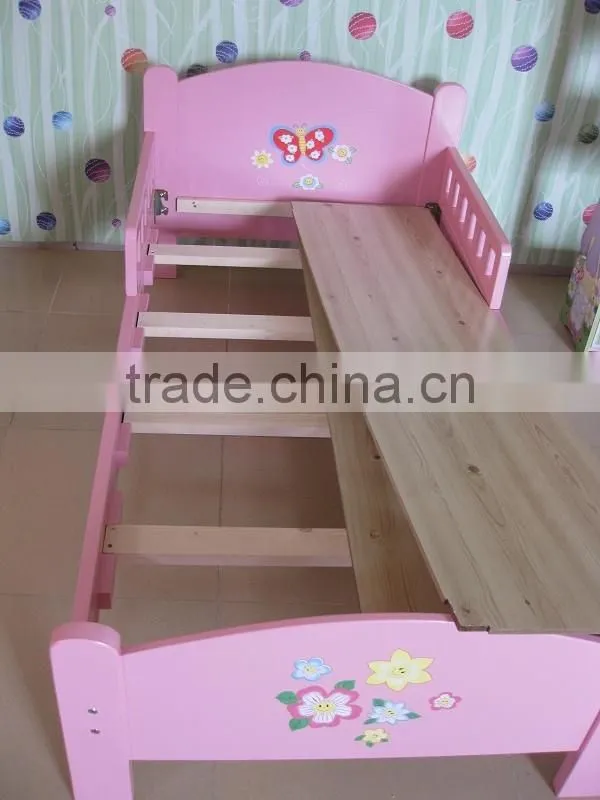 Children furniture girls bed boys bed Wooden kid princess bed bedroom furniture