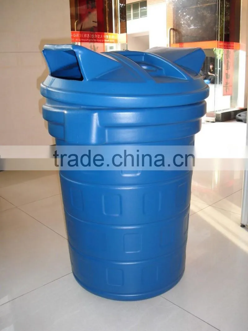 Customized big size plastic bucket/barrel/dustbin