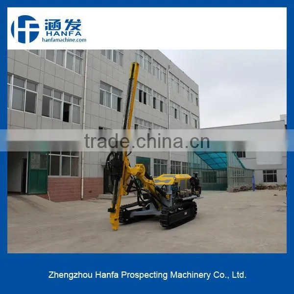 Open mining drilling rig! Crawle type~ HF138Y horizontal bore hole drilling equipment