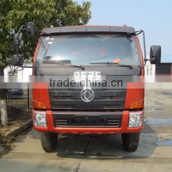 130hp Dongfeng New design 4*2 Sealed Dump Refuse Truck 6 m3