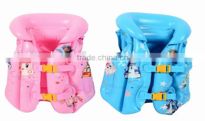 2014 hot sale inflatable kids life vest SWI00016-2