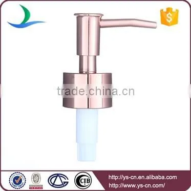New design electroplate plastic lotion dispenser pump