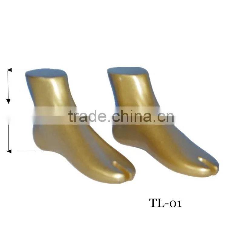 wholesale socks and stocking display male foot mannequin for sale