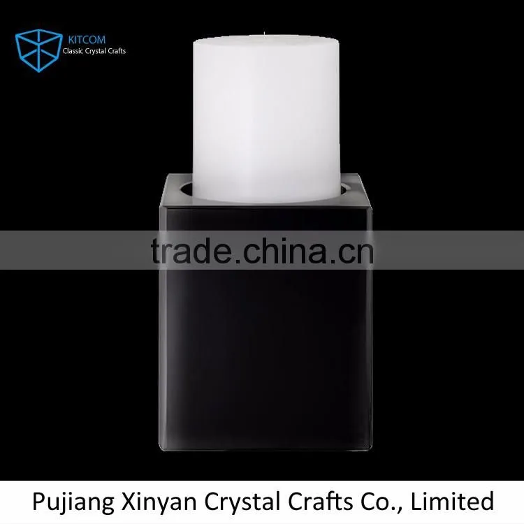 Latest special design crystal candelabra candle holder from China