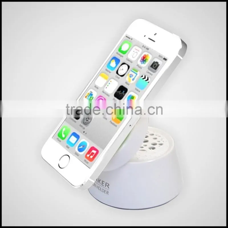 Mobile phone sucker stand audio mini speaker sucker