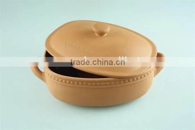 wholesale stock terracotta colour soup& stock pots,terracotta pot