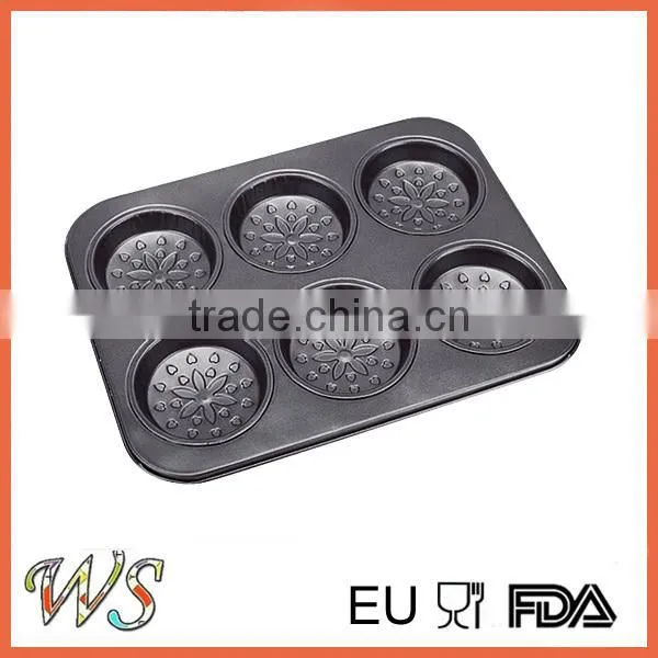 WS-B0602 Non-stick Carbon Steel Muffin Pan