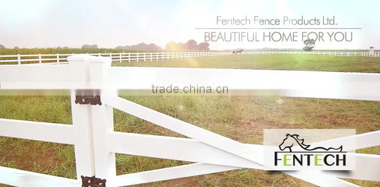 Best Selling High Quality Cheap Vinyl/ PVC Fence Used for Horses Manufacturer