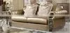 SF017 2+3 Champagne leather sofa furniture set with crystal button 2015 New arrival