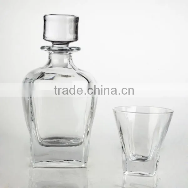 Mini clear scotch whisky 750ml glass wine bottles wholesale