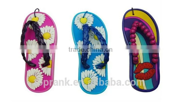 TOPRANK AUTO GEL AIR FRESHENER BEACH SLIPPER DESIGN HANGING CAR AIR FRESHENER