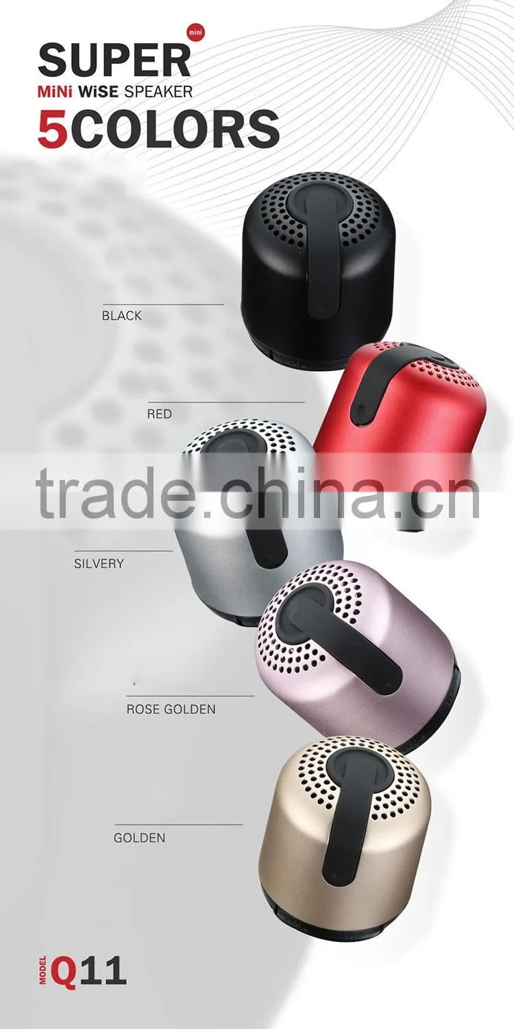 Cheap Q11 mini bluetooth speaker with TF card, portable wireless speaker bluetooth